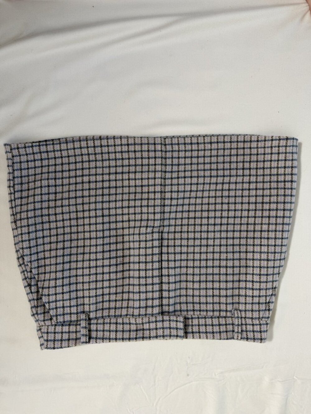 Rails Prim Mini Skirt Lilac Navy Mini Check (Size 2)